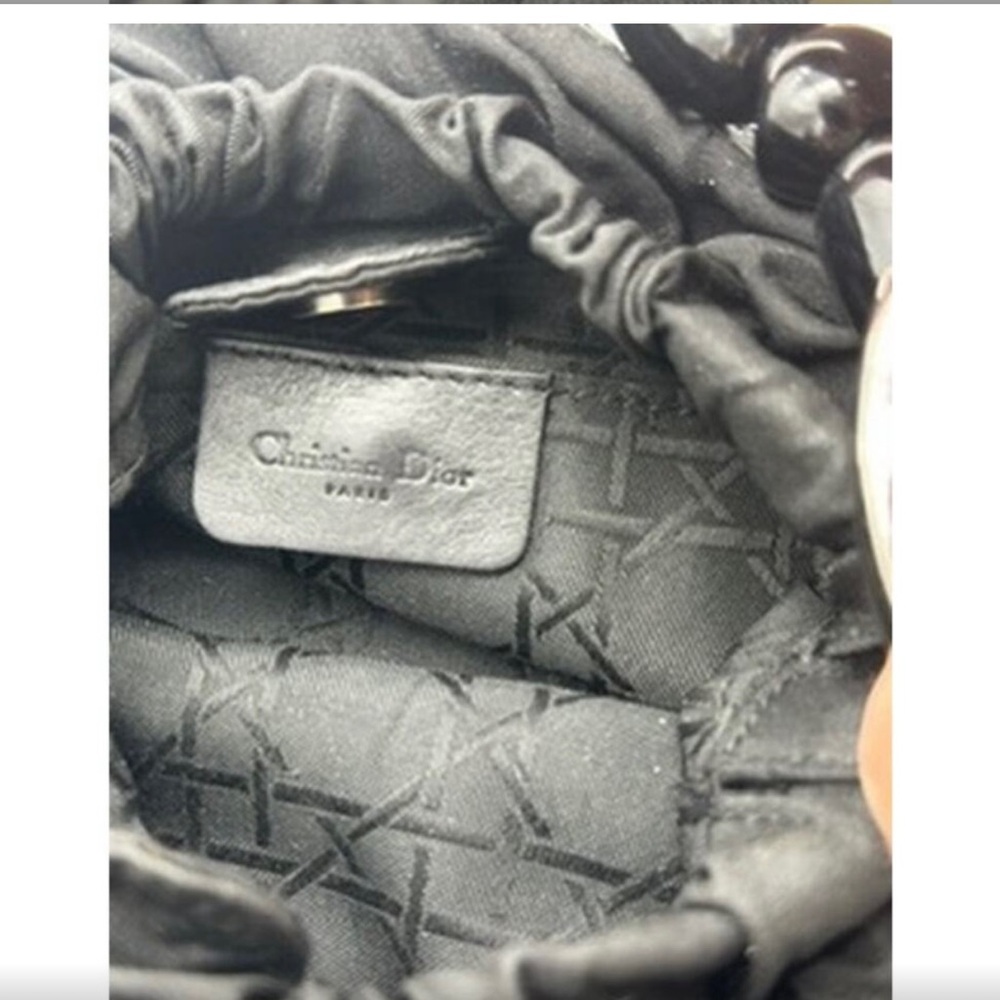 Christian‎ Dior Vintage Beaded Malice Nylon MIni Bag*Hot little bag!…EUC.. NCO’s - Picture 11 of 13